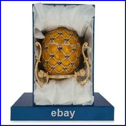 1897 Imperial Coronation Royal Russian Egg 7 Inches