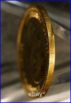 1899 Russia 5 Rubles Coin Nicholas II Russian 90% Fine Gold Imperial Eagle Coin