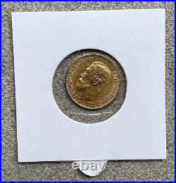 1900 Russian 5 Roubles Gold Coin Nicolas II Excellent Condition