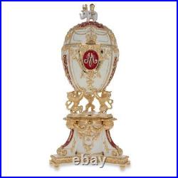 1903 Royal Danish Musical Imperial Easter Egg 9.6 Inches