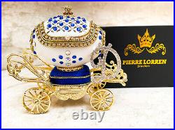 1997 Imperial Fabergé Antiques style Faberge egg Lady Diana Vintage Wedding gift