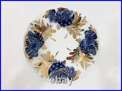 4x Lomonosov Golden Garden USSR Imperial Porcelain Bread Plates 15,5 cm