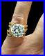 5 ct Imperial Crown Russian CZ Imitation Moissanite Simulant 14 kt Gold & SS 7