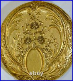 Antique 18k Gold Hand Engraved Pocket Watch for Imperial Russian Market c1900's