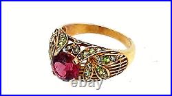 Antique Imperial EDUARD. SCRAMM 72 Gold Ring