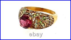 Antique Imperial EDUARD. SCRAMM 72 Gold Ring