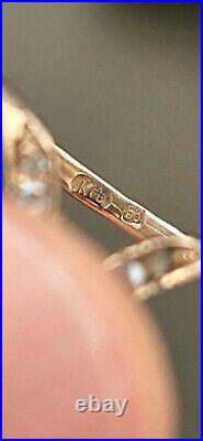 Antique Imperial Russian FABERGE Gold & Diamonds Ring