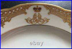 Antique Imperial Russian Grand Duke Alexander Porcelain Plate (alexander ll)