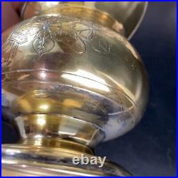 Antique Russian 84 Gilded Silver Creamer/Jug 1891 Imperial Era AA A. Artsibashev