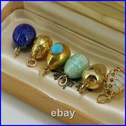 Antique Russian Gold EGGs Each Egg is sold individually, circa 1899-1917