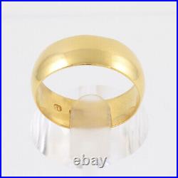 Antique Russian Imperial 14Ct Gold Wedding Ring / Band 56 Zolotnik Mark