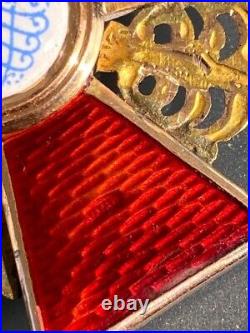 Antique Russian Imperial 56 Gold Order Of St. Anna 2nd Degree by Euard Rare