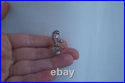 Antique Russian Imperial Russia 14k /56 Gold Diamonds Ring
