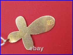 Antiques Pendant Body Cross Religion Christianity Gold 14k 56 Tsar Royal Empire