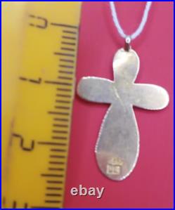 Antiques Pendant Body Cross Religion Christianity Gold 14k 56 Tsar Royal Empire