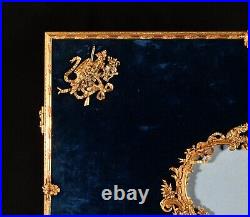 C1825 Velvet Photograph Album Russian Royal Family Gold Clasps Monogram
