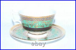 EXCLUSIVE RUSSIAN Imperial Lomonosov Porcelain Coffee Cup and Saucer Golden