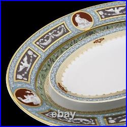 Exclusive RUSSIAN Imperial Lomonosov Porcelain Table Set Antique New 6/24 Gold