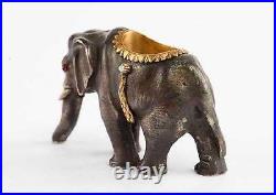 FABERGE Nice Russian Imperial GOLD & Silver Elephant
