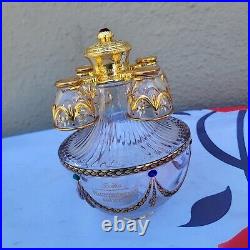 Faberge Art's Apllied Craft LTD Vodka Bottle & glass cups Imperial Colection (5)