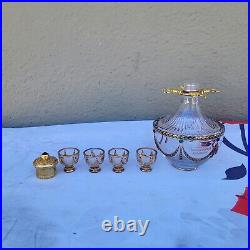 Faberge Art's Apllied Craft LTD Vodka Bottle & glass cups Imperial Colection (5)