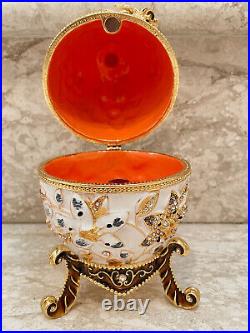 Faberge Eggs Imperial Royal RussianEgg TrinketBox AnniversaryGift ForParents HMD