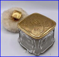 Fabergé HENRIK WIGSTRÖM Russian Imperial 56 Gold Baccarat Royal Powder Box