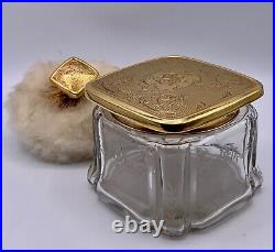 Fabergé HENRIK WIGSTRÖM Russian Imperial 56 Gold Baccarat Royal Powder Box