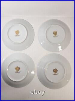 Faberge Imperial Egg 6 Plates Set Of Four (4)