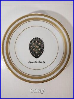 Faberge Imperial Egg 6 Plates Set Of Four (4)