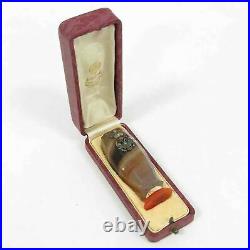 Faberge Rare Russian Imperial Gold Mounted Agate Seal