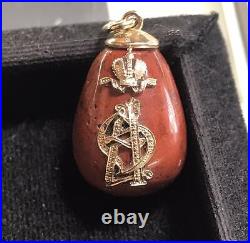 Faberge Russian Imperial Gold 14k Pendant