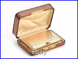 Faberge Russian Imperial Rose Gold Cigarette Case