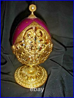 Franklin Mint & House of Faberge Ltd Ed We Three Kings Collector Egg! 