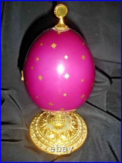 Franklin Mint & House of Faberge Ltd Ed We Three Kings Collector Egg! 