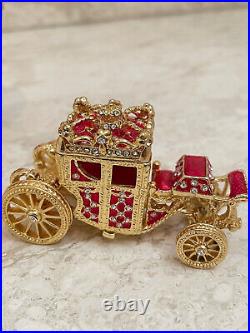 Handmade Emperor Russian Faberge egg Imperial egg & Gold bracelet Husband gift