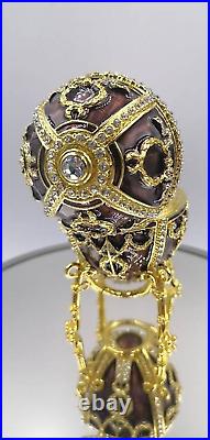 House of Fabergé Egg COA Imperial Collection Emaille