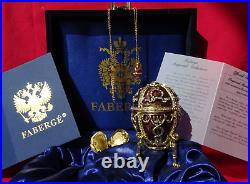 House of Fabergé Egg COA Imperial Collection Emaille