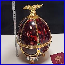 Imperial Collection Vodka Faberge And Sapphire Giftbox