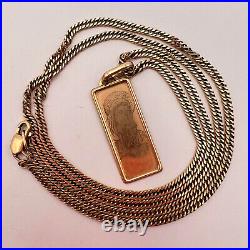 Imperial ROSE Gold 14K Womens Jewelry Chain Necklace Pendant Icon Mary Jesus 585