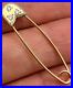 Imperial Rose Gold 585 14K Women's Jewelry Safety Pin Brooch Needle 1.0 gr Old