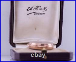 Imperial Russian 18k Gold Enamel Pocket Watch-Grand Duchess Olga Constantinovna