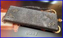 Imperial Russian 84 Silver Purse Case With 14k Gold Application Circa 1899-1908