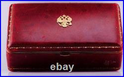 Imperial Russian Faberge 18k Gold Enamel Coins Purse-Grand Duchess Anastasia