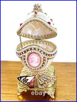 Imperial Russian Faberge egg 25thBirthday