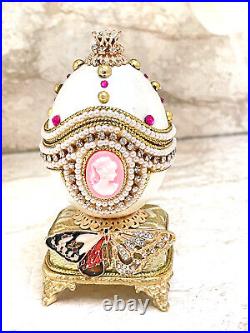 Imperial Russian Faberge egg 25thBirthday
