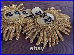 Imperial Russian Navy Admiral pair of parade gold eupallets 3 eagles+fringes TOP