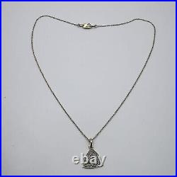 Imperial Soviet Gift Pendant Chain Cut 469 Gold 585 Hallmark Necklace 3.19gr 14k