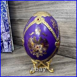 Joan Rivers Imperial Treasures Faberge Eggs, Phoenix Box, Gold Pin, & More