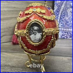 Joan Rivers Imperial Treasures Faberge Eggs, Phoenix Box, Gold Pin, & More